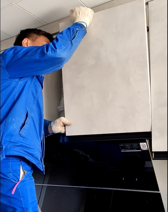 客戶說當(dāng)初追媳婦就是靠著一手好廚藝才娶到家的，所以廚房是兩個人溫存的地方